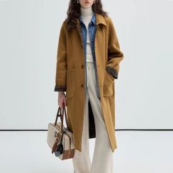 British Vintage Wool Reversible Coat