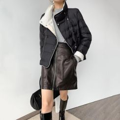 3Pcs Womens Lightweight Waterproof Fashion Down Jacket